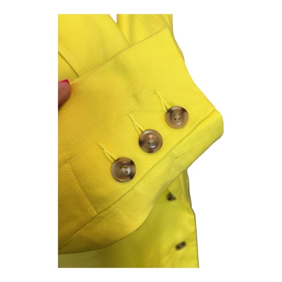 π π NWOT CABI Glow Up Buttercup Double-Breasted Blazer | Womenβs Sz M - Picture 5 of 12